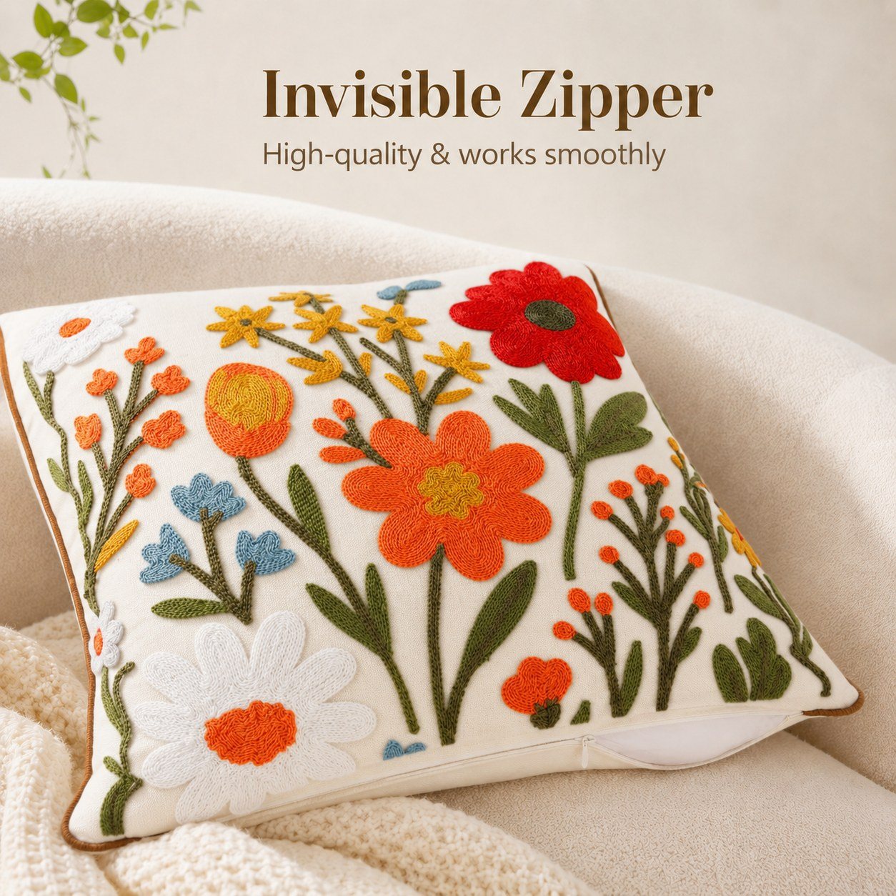 How to Care for Embroidered Pillow Covers